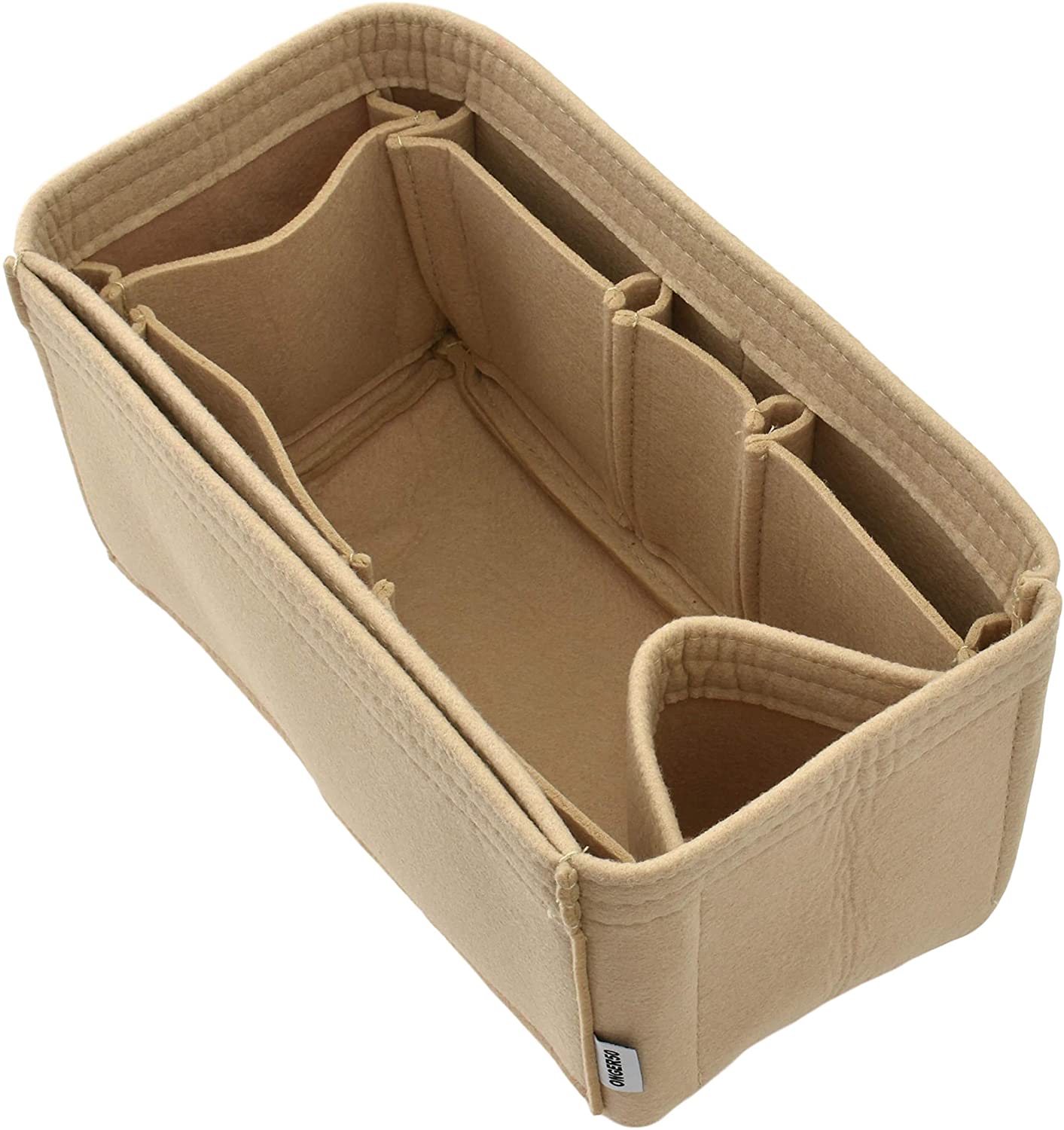 Felt Handbag Organizer Insert - Multi Pocket Bag and Tote Organizer Shaper Liner Insert