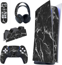 
                        
                          Load image into Gallery viewer, PlayVital Blue Nebula Full Set Skin Decal for PS5 Console Digital Edition - JOY2ESpree
                        
                      