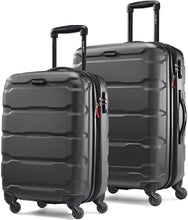 
                        
                          Load image into Gallery viewer, Samsonite Omni PC Hardside Expandable Luggage with Spinner Wheels, Black, Carry-On 20-Inch
                        
                      
