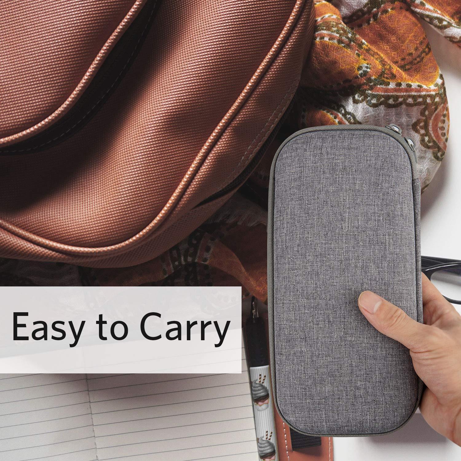 CoBak Carrying Case for Nintendo Switch Lite - with 1 Screen Protector, 1 Grip Case and 4 Thumb Grip Caps. - JOY2ESpree