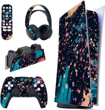 
                        
                          Load image into Gallery viewer, PlayVital Blue Nebula Full Set Skin Decal for PS5 Console Digital Edition - JOY2ESpree
                        
                      