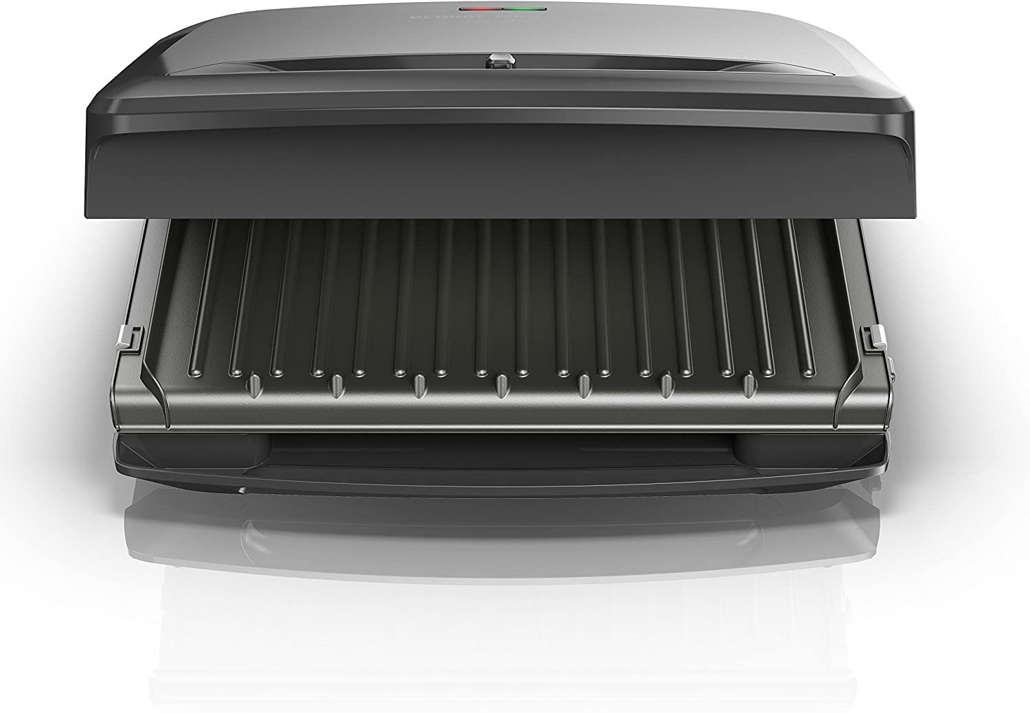 George Foreman Rapid Grill Series, 5-Serving Removable Plate Electric Indoor Grill and Panini Press, Black, RPGV3801BK - JOY2ESpree
