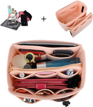 
                        
                          將圖片載入圖庫檢視器 Vercord Felt Organizer Insert for Purse Handbag Tote Bag in Bag Inside Shaper Divider Neo Beige Small
                        
                      