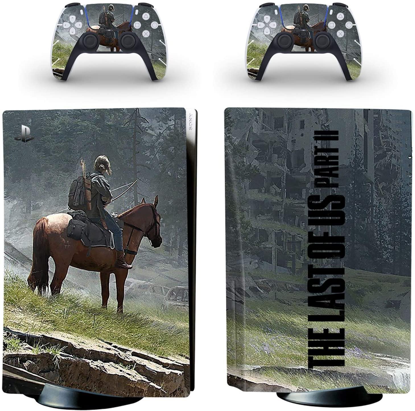 Huaatiear PS5 Sticker Vinyl Decal Cover, Skin Decal for PS5 Console Regular and Playstation 5 Controller - JOY2ESpree
