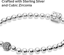 
                        
                          Muat gambar ke penampil Galeri, Pandora Jewelry Beads and Pave Cubic Zirconia Bracelet in Sterling Silver - JOY2ESpree
                        
                      