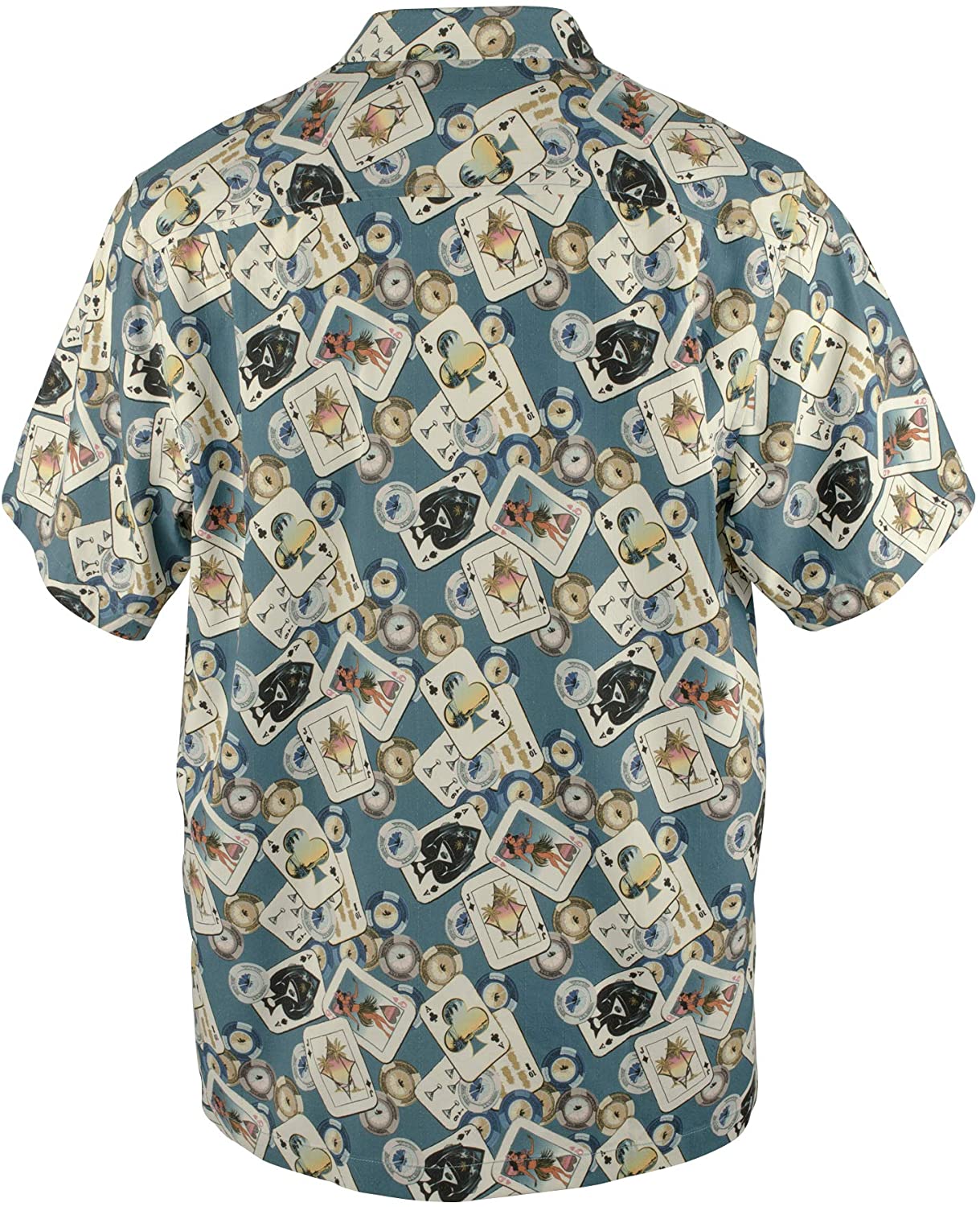 Tommy Bahama Stack The Deck Silk Camp Shirt