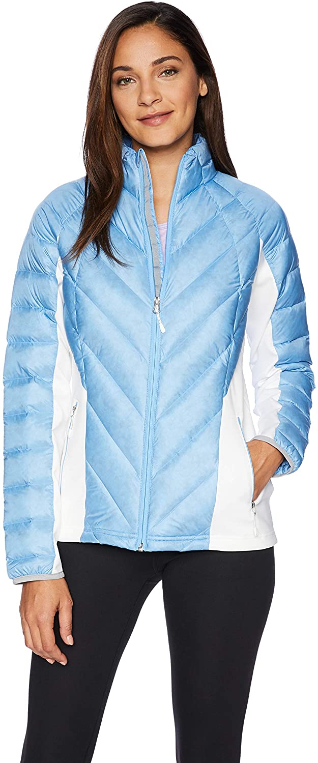 Spyder womens Women's Syrround Down Hybrid Full Zip Jacket