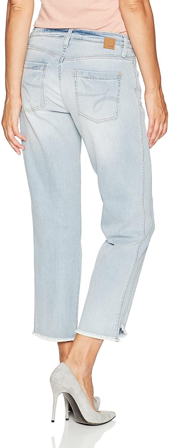 Jag Jeans Women's Logan Straight Ankle Jean in Platinum Denim