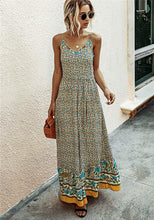 
                        
                          Muat gambar ke penampil Galeri, KIRUNDO 2021 Summer Women’s Spaghetti Maxi Dress V Neck High Waist Backless Dress
                        
                      