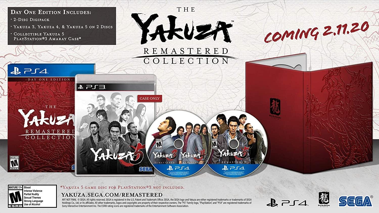 Yakuza Remastered Collection - PlayStation 4 - JOY2ESpree