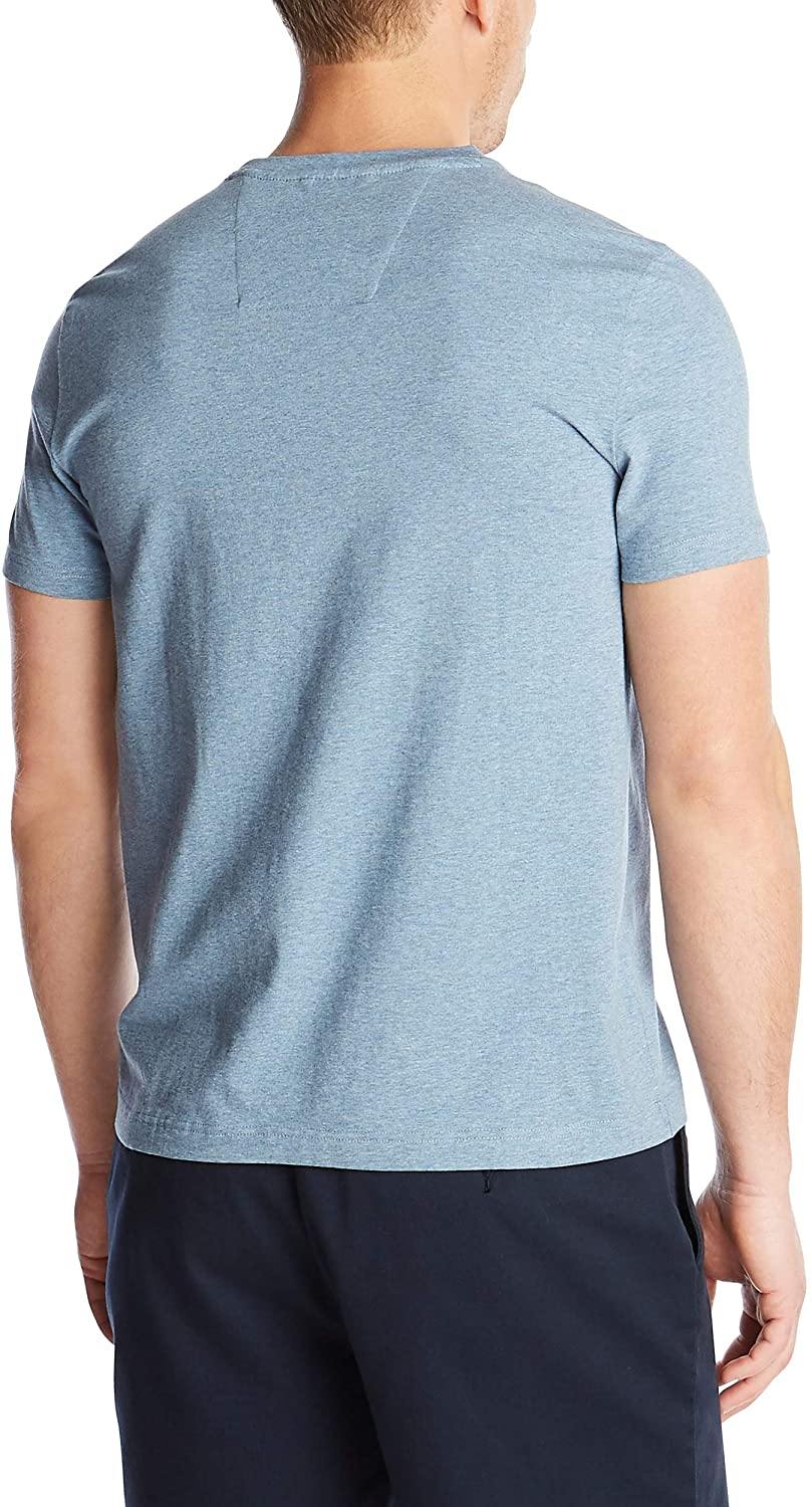 Nautica Men's Solid Crew Neck Short-Sleeve Pocket T-Shirt - JOY2ESpree