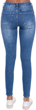 
                        
                          गैलरी व्यूवर में इमेज लोड करें, Resfeber Women's Ripped Boyfriend Jeans Cute Distressed Jeans Stretch Skinny Jeans with Hole
                        
                      