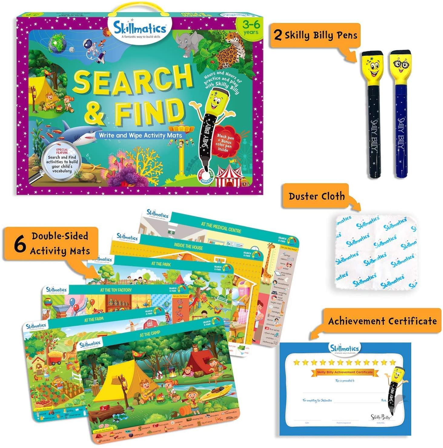 Skillmatics Educational Game: I Can Write (3-6 Years) - JOY2ESpree