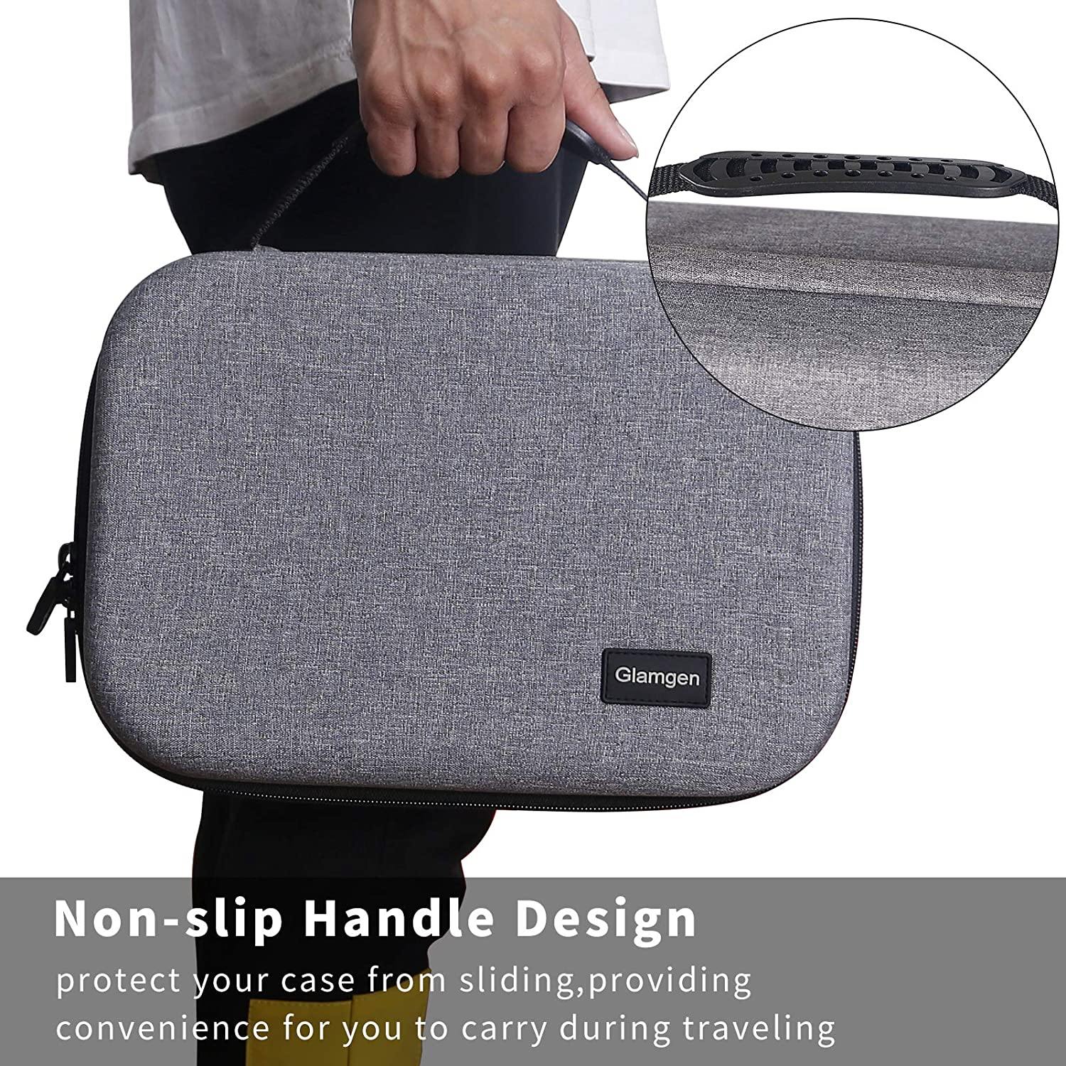 Large Carrying Storage Case for Nintendo Switch,Protective Travel Hard Shell Messenger Bag for Switch Console - JOY2ESpree