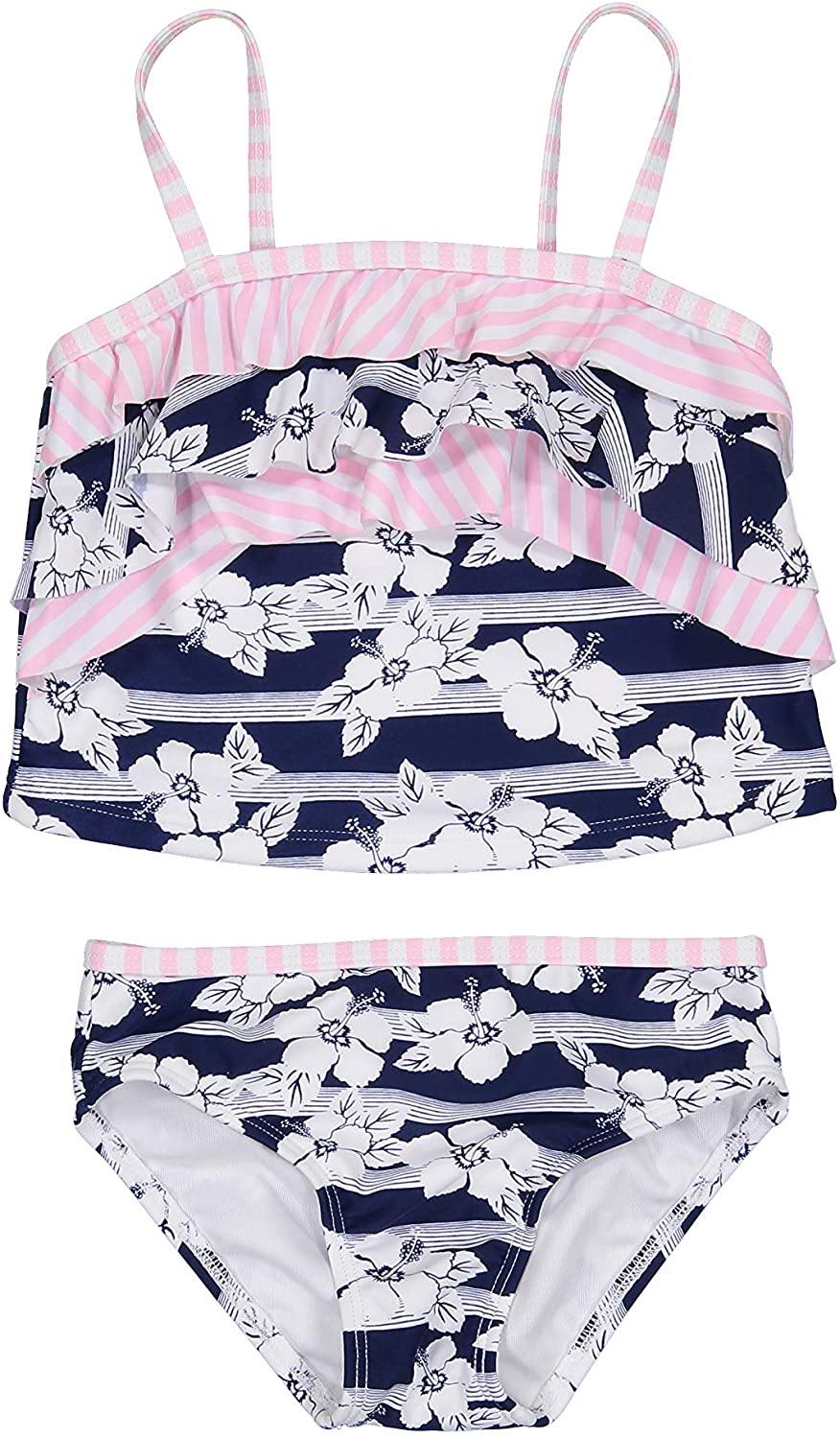 Tommy Bahama Girls' Baby 2-Piece Tankini Swimsuit Bathing Suit Bikini - JOY2ESpree