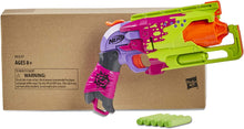 
                        
                          Cargar imagen en el visor de la galería, NERF Zombie Strike Hammershot Blaster -- Pull-Back Hammer-Blasting Action, 5 Official Zombie Strike Darts -- Stripes Color Scheme (Amazon Exclusive)
                        
                      