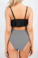 
                        
                          Muat gambar ke penampil Galeri, CUPSHE Women's High Waisted Falbala Bikini Set
                        
                      