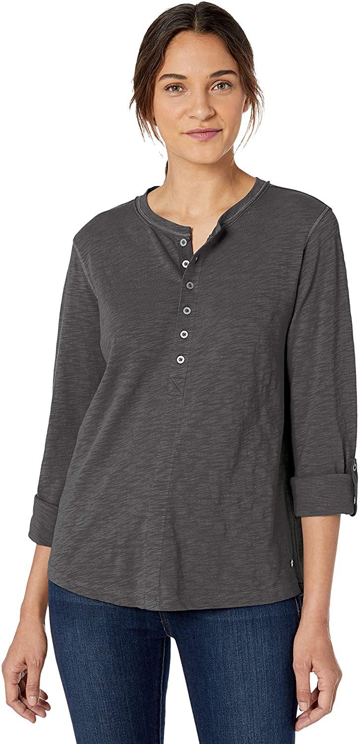 Jag Jeans Women's Eleanor Slub Jersey Henley