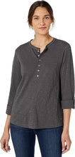 
                        
                          Cargar imagen en el visor de la galería, Jag Jeans Women's Eleanor Slub Jersey Henley
                        
                      