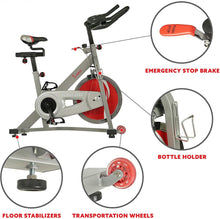 
                        
                          將圖片載入圖庫檢視器 Sunny Health &amp; Fitness Indoor Cycling Exercise Bike with 40 LB Flywheel and Dual Felt Resistance - Pro / Pro II - JOY2ESpree
                        
                      