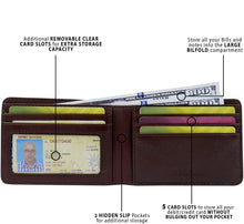 
                        
                          Load image into Gallery viewer, Tommy Bahama Men's 100% Leather Slim Card Case Carrier Wallet
                        
                      