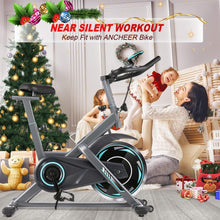 
                        
                          Cargar imagen en el visor de la galería, ANCHEER Indoor Exercise Bike, Fitness Stationary Indoor Cycling Bike Belt Drive with LCD Monitor for Home Cardio Workout Bike Training - JOY2ESpree
                        
                      