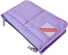 
                        
                          Muat gambar ke penampil Galeri, Vercord Updated Purse Handbag Organizer Insert Liner Bag in Bag 13 Pockets Purple Small
                        
                      