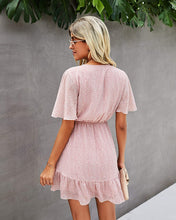 
                        
                          Cargar imagen en el visor de la galería, KIRUNDO 2021 Women’s Summer Short Sleeve Ruffle Floral Dress
                        
                      