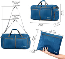 
                        
                          画像をギャラリービューアに読み込む, Gonex 150L Travel Duffel Bag Foldable Extra Large Duffle Bag XL Heavy Duty for Men Women for Luggage Shopping Gray
                        
                      