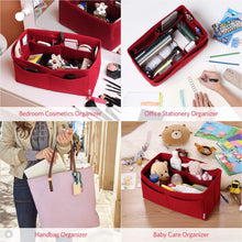 
                        
                          Cargar imagen en el visor de la galería, Felt Purse Organizer, Bag in Bag Organizer For Tote &amp; Handbag Speedy Neverfull, Medium Large Extra Large
                        
                      