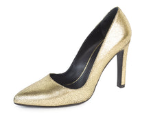 
                        
                          Load image into Gallery viewer, MaxMara Women's Zufolo Metallic Leather Pumps - JOY2ESpree
                        
                      