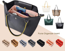 
                        
                          將圖片載入圖庫檢視器 Vercord Felt Organizer Insert for Purse Handbag Tote Bag in Bag Inside Shaper Divider Neo Beige Small
                        
                      