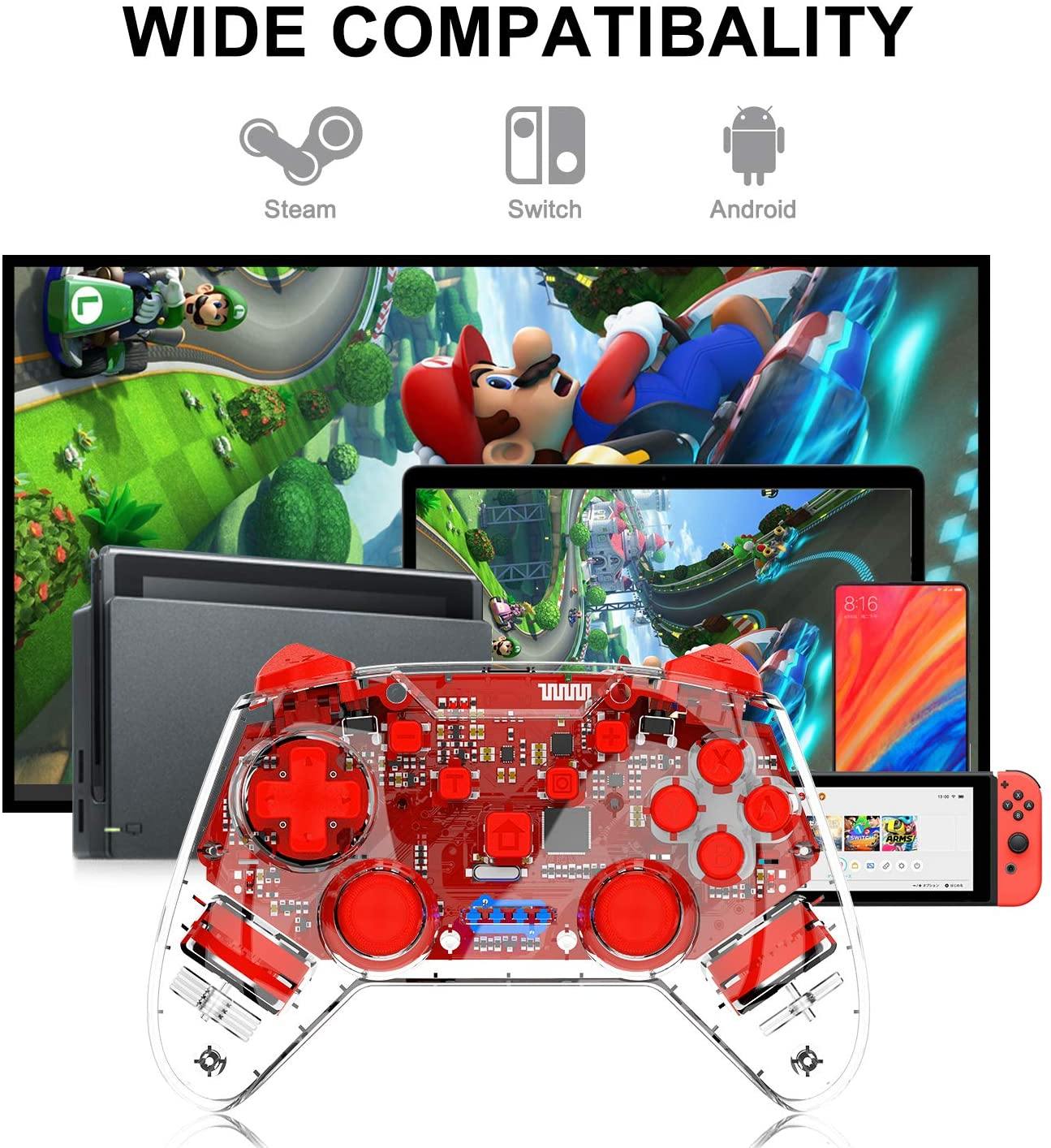momen Wireless Switch Controller for Nintendo Switch/Switch Lite - JOY2ESpree