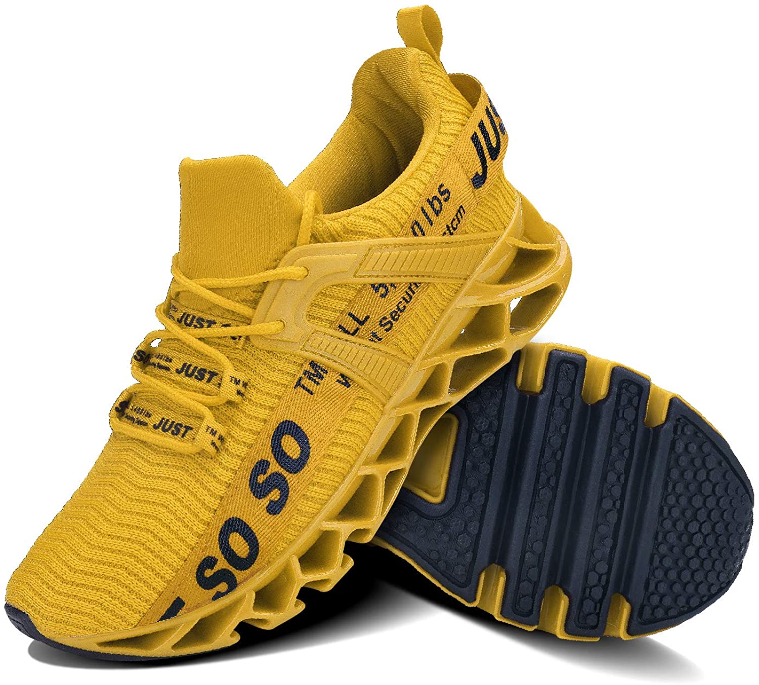 UMYOGO Mens Athletic Walking Blade Running Tennis Shoes Fashion Sneakers