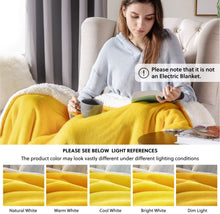 
                        
                          Load image into Gallery viewer, Bedsure Sherpa Fleece Blanket Throw Size Navy Lightweight Super Soft Cozy Luxury Bed Blanket Microfiber
                        
                      