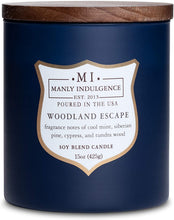 
                        
                          Load image into Gallery viewer, Manly Indulgence Sea Salt &amp; Ginger Scented Jar Candle, 15 Oz, White
                        
                      