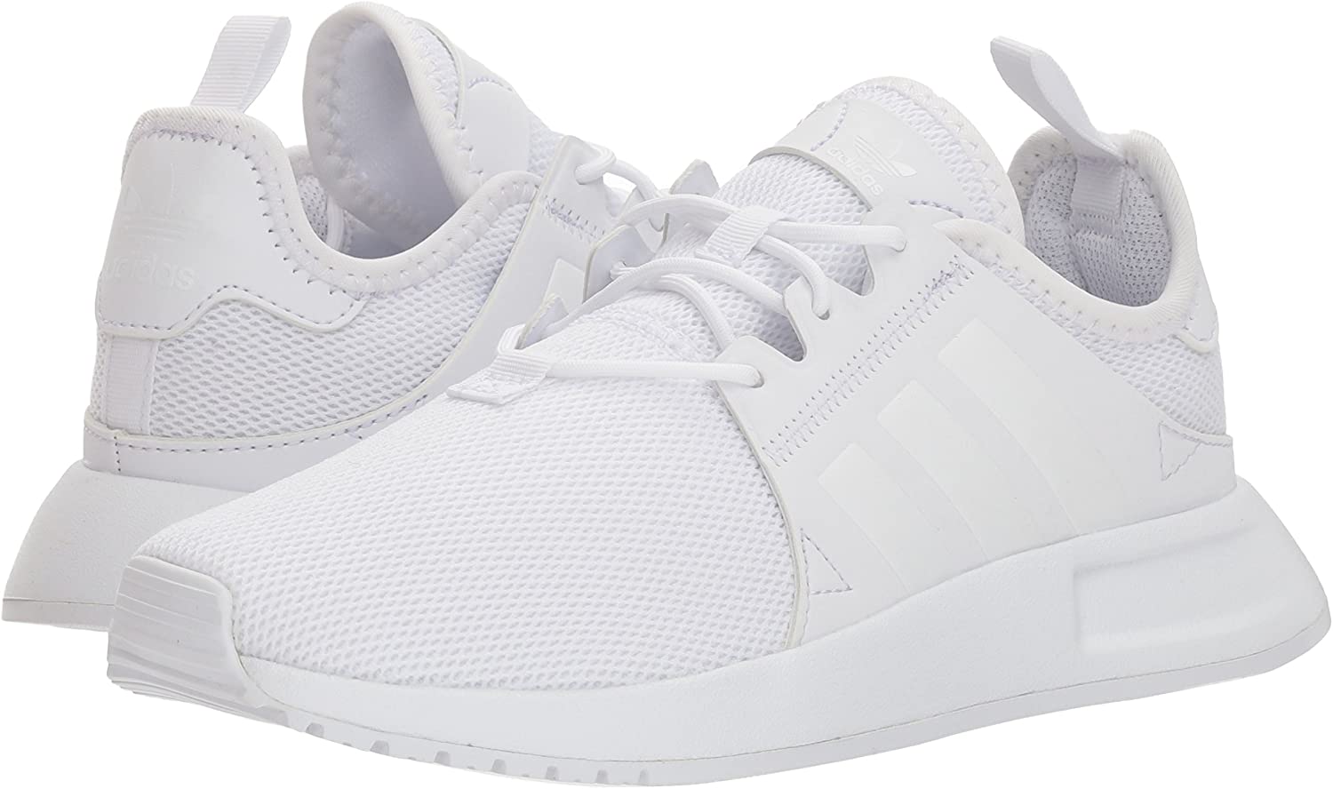 adidas Originals Kids Unisex's X_PLR Running Shoe, White/White/White