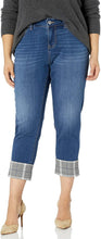 
                        
                          將圖片載入圖庫檢視器 Jag Jeans Women's Plus Size Carter Girlfriend Jean W/Plaid Cuff
                        
                      