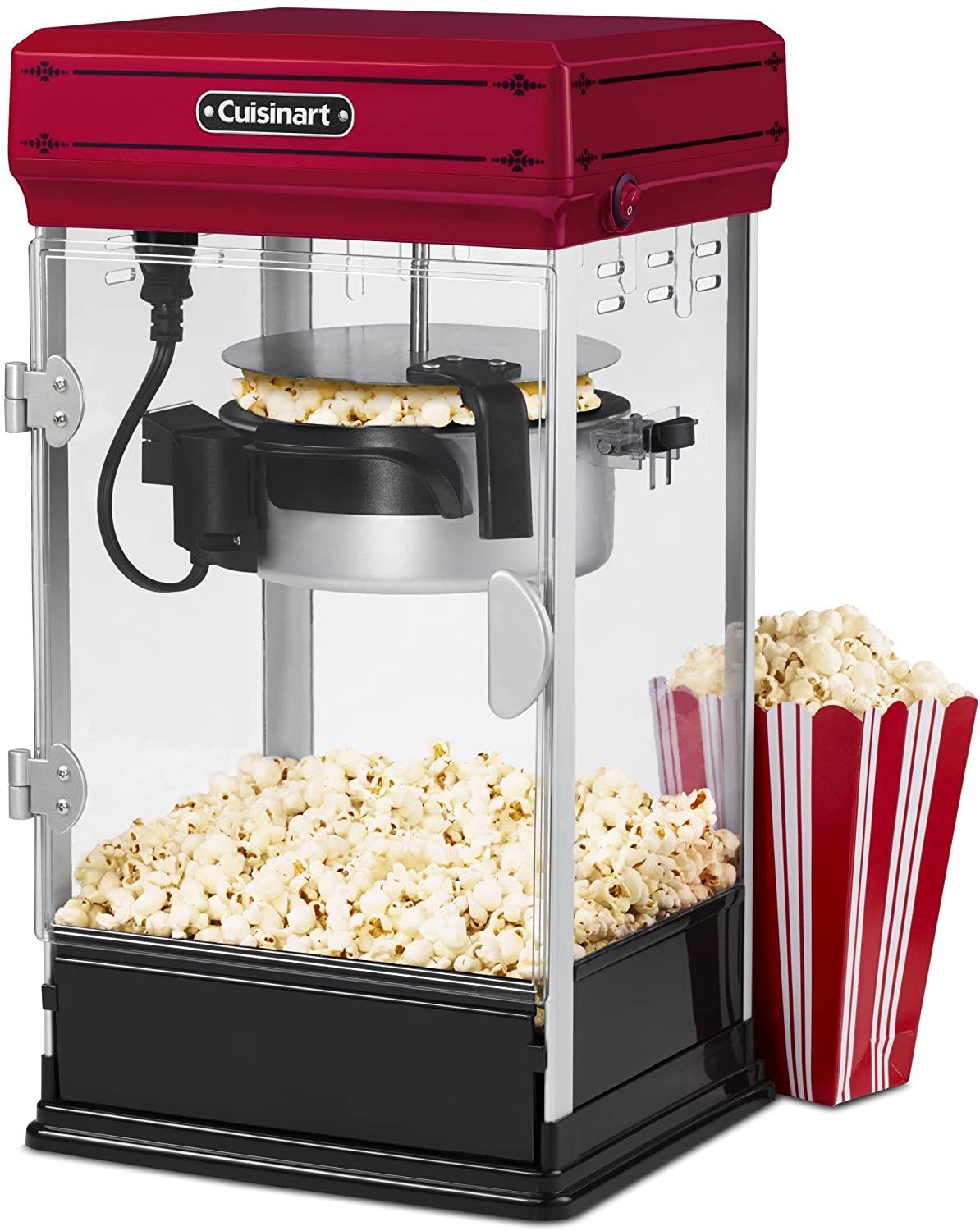 Cuisinart CPM-28 Classic-Style Popcorn Maker, Red - JOY2ESpree