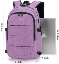 
                        
                          Muat gambar ke penampil Galeri, Travel Laptop Backpack Water Resistant Anti-Theft Bag with USB Charging Port - JOY2ESpree
                        
                      