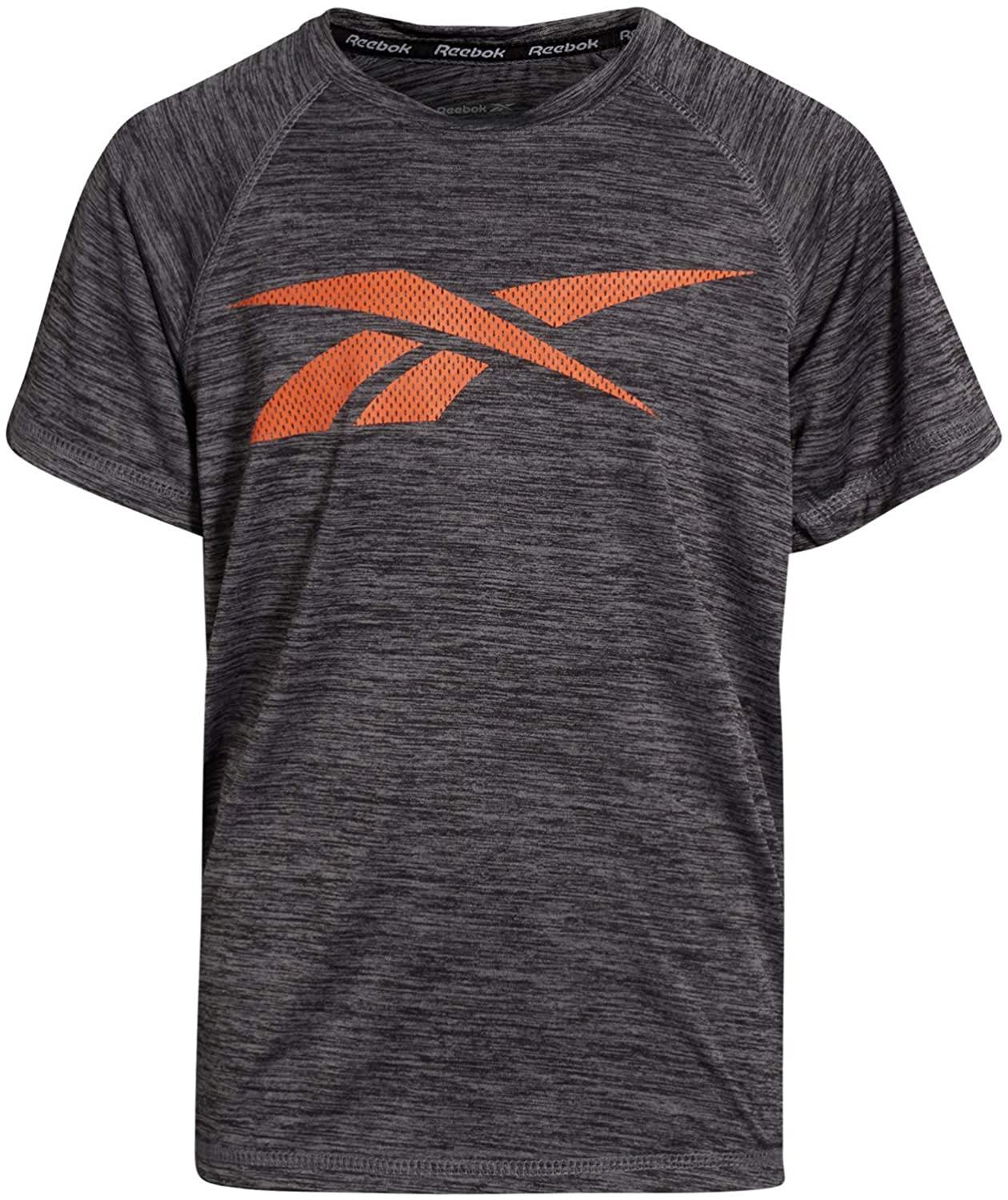 Reebok Boys Quick Dry Breathable Athletic Performance Sports T-Shirt - JOY2ESpree