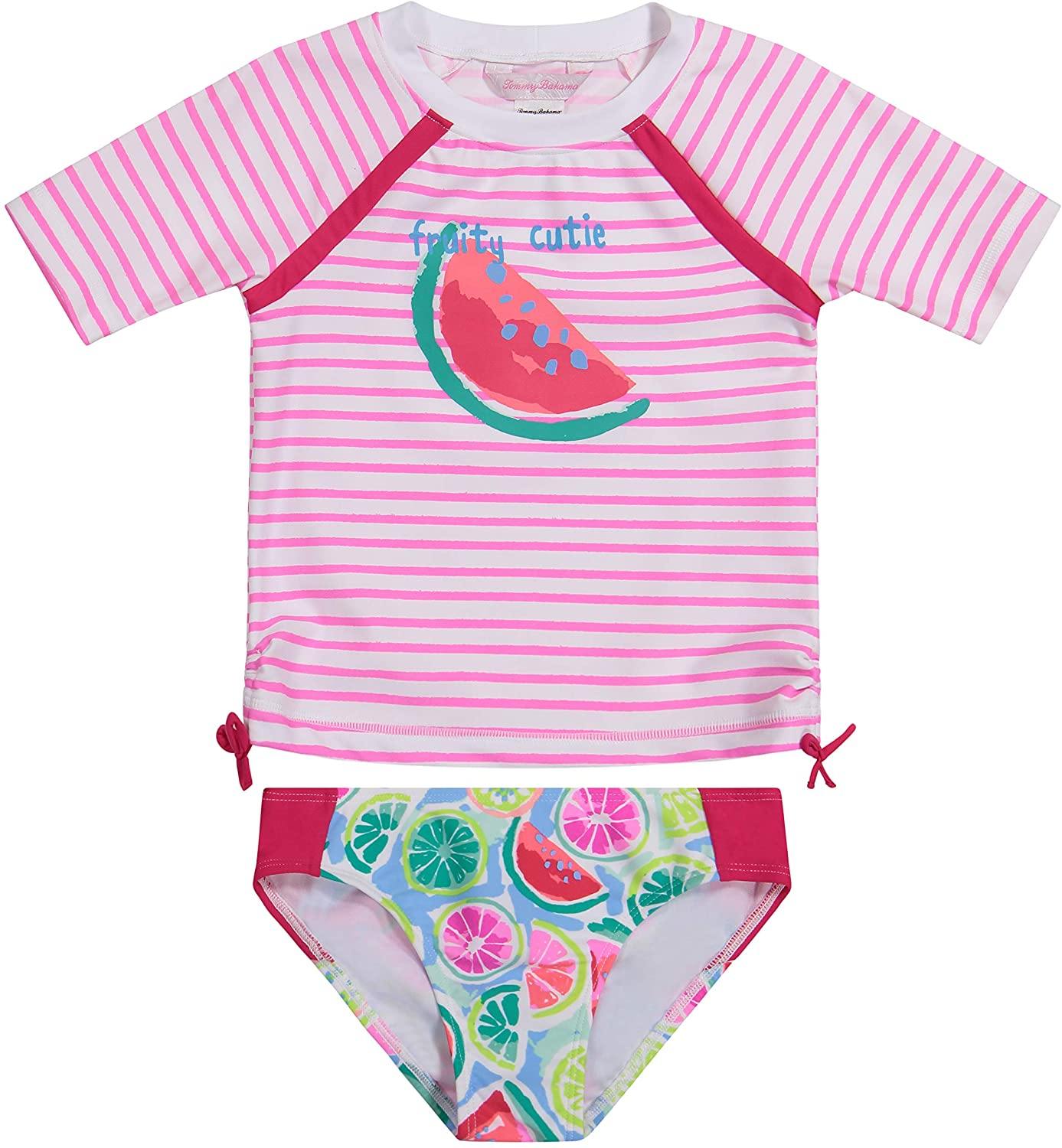 Tommy Bahama Girls' 2-Piece Shirt and Bikini Bottom Swim Set - JOY2ESpree