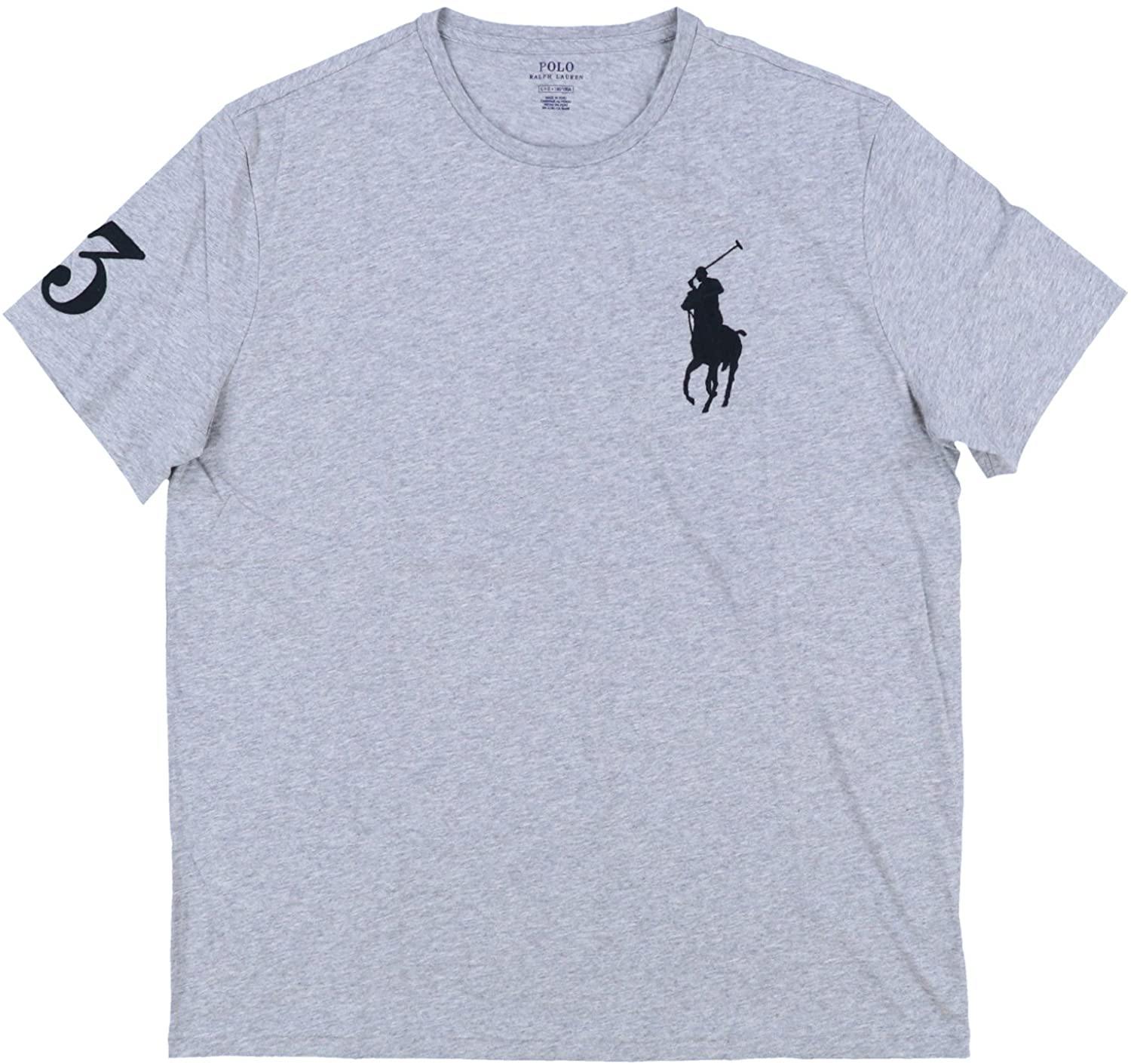 Polo Ralph Lauren Mens Crew Neck Big Pony T-Shirt