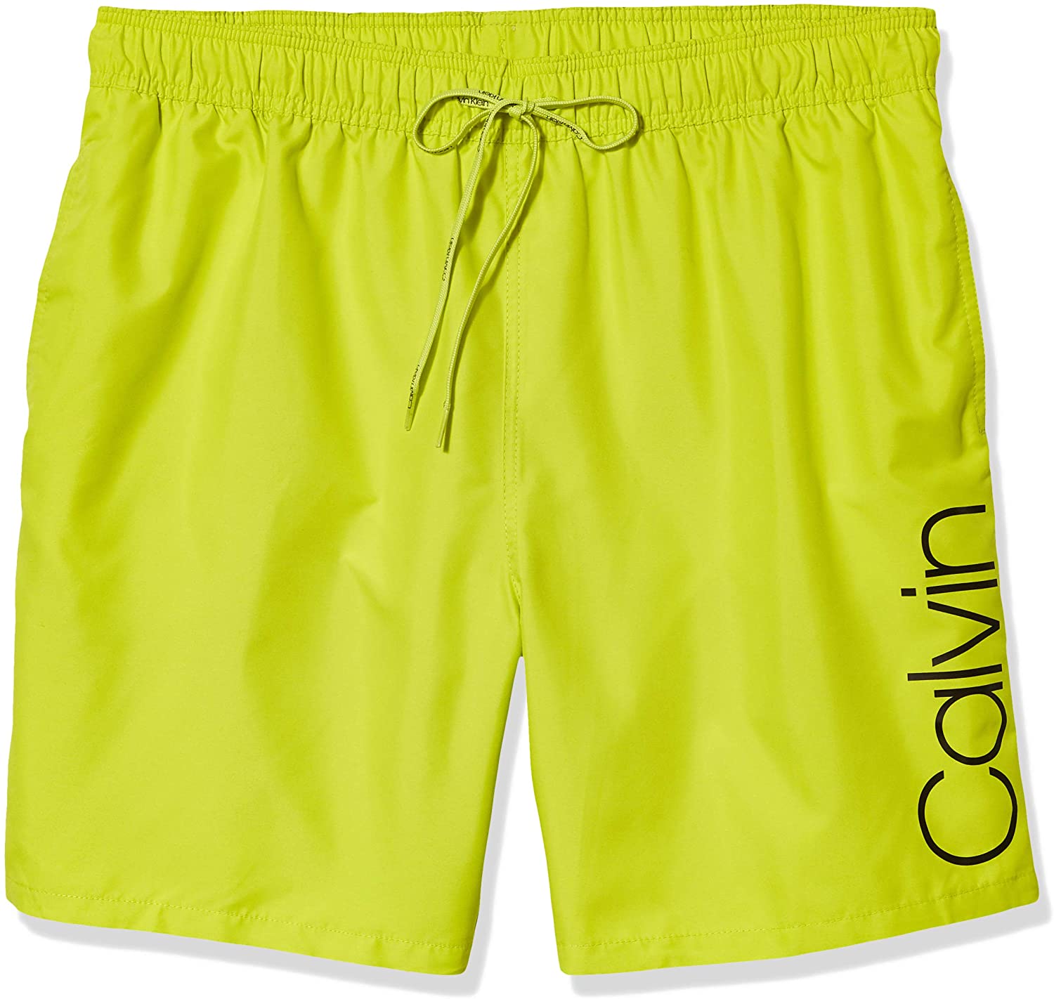 Calvin Klein Men's 7 Inch Elastic Waist Quick Dry Swim Trunk