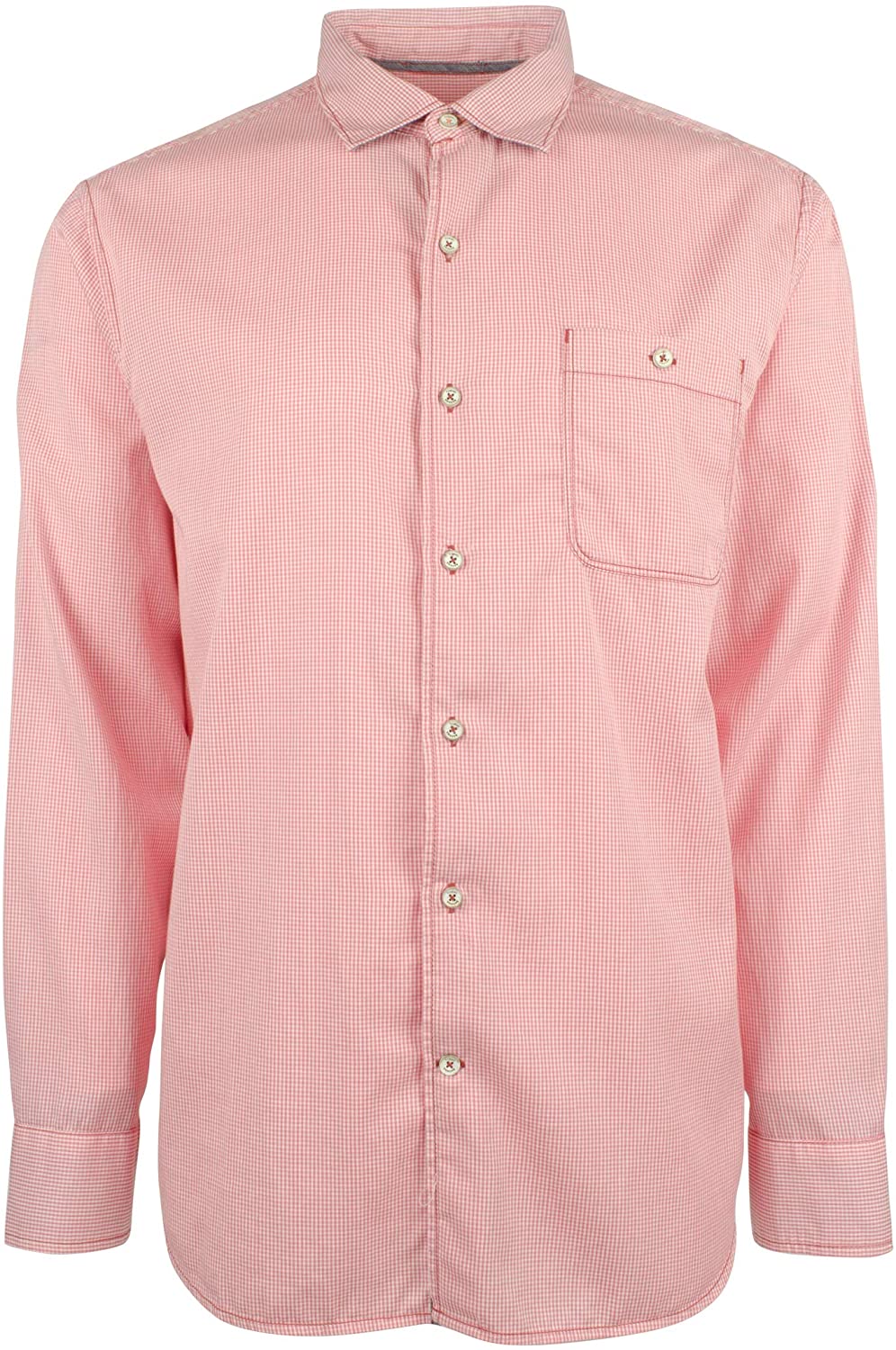 Tommy Bahama Men's Big & Tall Long Sleeve Twill Check Shirt