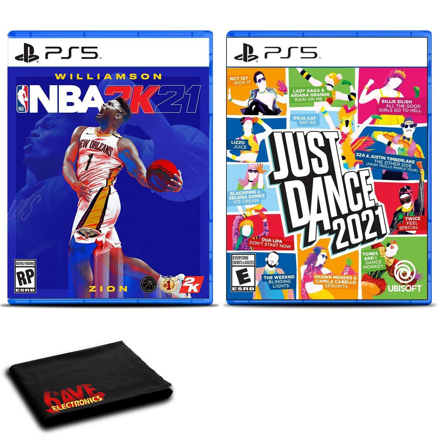 NBA 2K21 and Just Dance 2021 for PlayStation 5 - JOY2ESpree