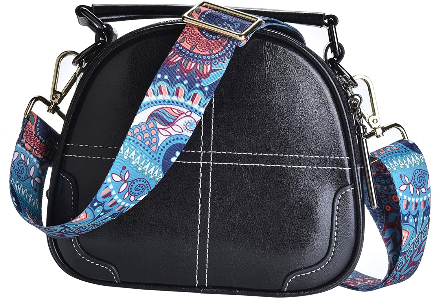 Wide Shoulder Strap Adjustable Replacement Belt Guitar Style Cross body Handbag Purse Strap
