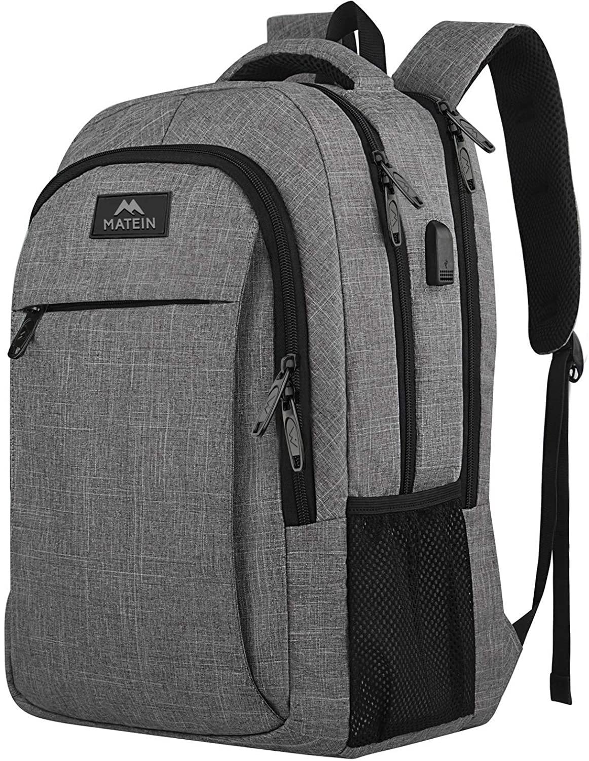 Matein Travel Laptop Backpack, Business Anti Theft Slim Durable Laptops Backpack - JOY2ESpree