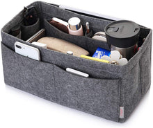 
                        
                          Cargar imagen en el visor de la galería, Felt Purse Organizer, Bag in Bag Organizer For Tote &amp; Handbag Speedy Neverfull, Medium Large Extra Large
                        
                      