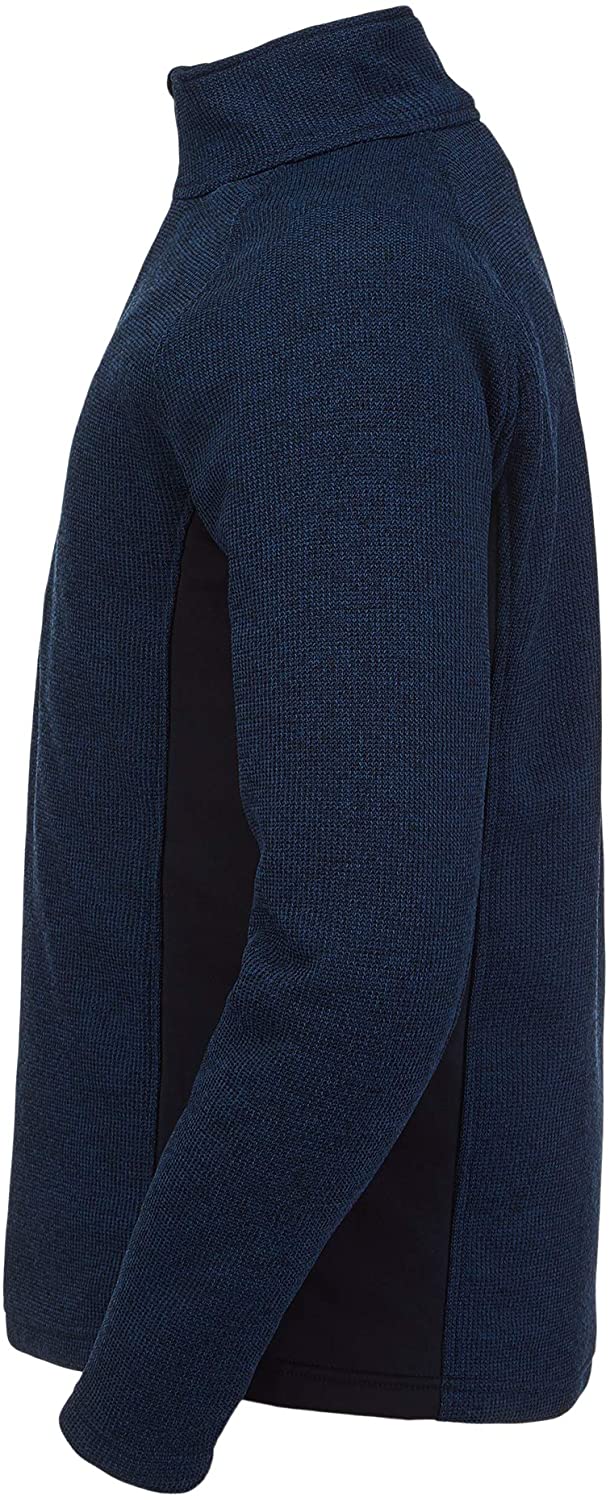 Spyder Active Sports Men's Outbound Half Zip Mid-Weight Mock Neck Sweater